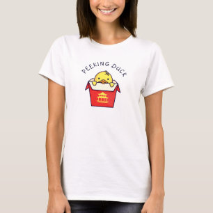 T-shirt Pun de canard de Pékin