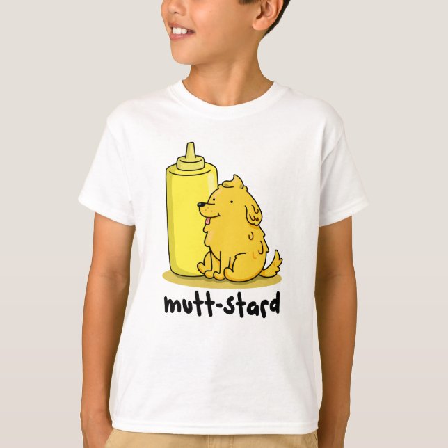 T-shirt Pun de moutarde à chien drôle à moutarde à moutard (Devant)