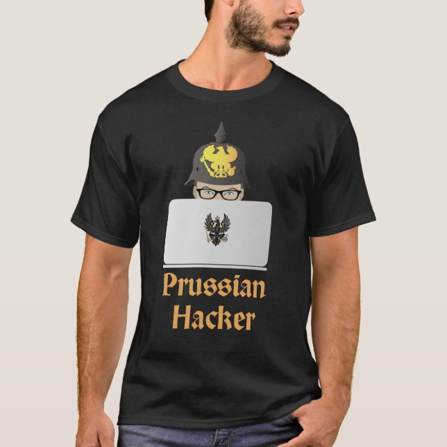 T-shirt Pun de pirate russe prussien (Devant)