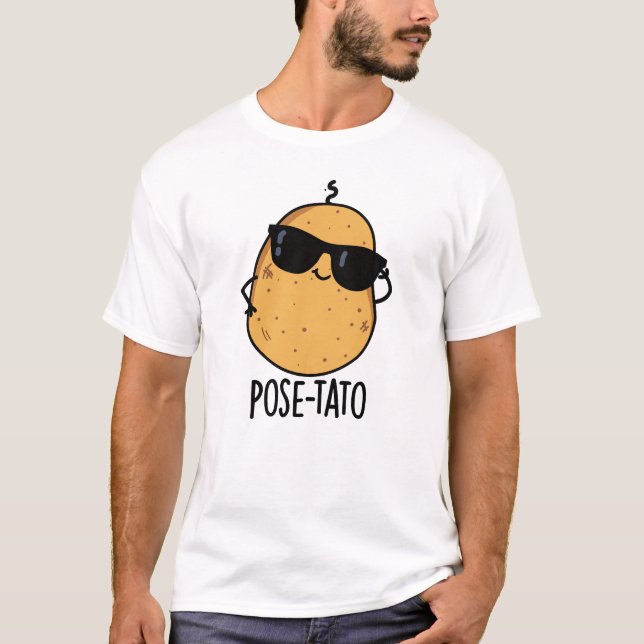 T-shirt Pun de pomme de terre amusant (Devant)