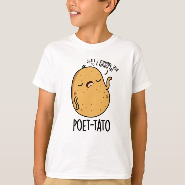 T-shirt Pun de pomme de terre drôle de tato (Devant)