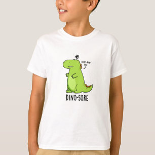 T-shirt Pun Dinosaure Irritée Dino-sore