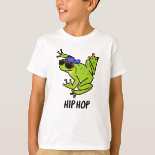 T-shirt Pun Grenouille qui saute Hip Hop Drôle