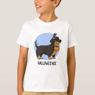 T-shirt Pun Halloween Chien Saucisse Drôle