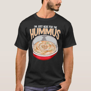 T-shirt Pun Hummus Pois chiches Méditerranéen Alimentation