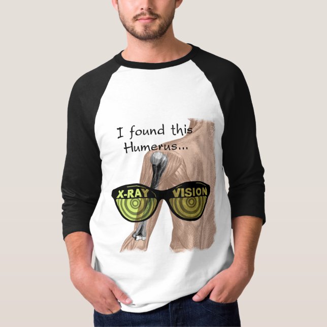 T-shirt Pun Merveilleux anatomiquement correct et Humerus (Devant)
