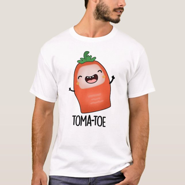 T-shirt Pun tomate amusant (Devant)