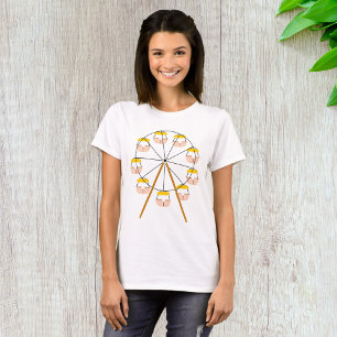 T-shirt Punaises de manège de la roue de Ferris