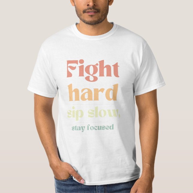 T-shirt "Punch & Brew The Parfect Blend of Boxe & Coffee (Devant)