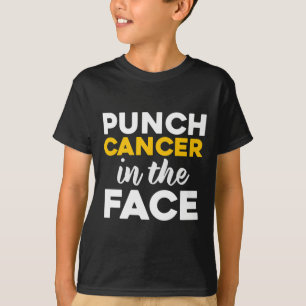 T-shirt Punch (enfance) Cancer dans le visage sensibilisat