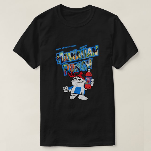 T-shirt Punch hawaïen (Et si...) Essentiel (Design devant)
