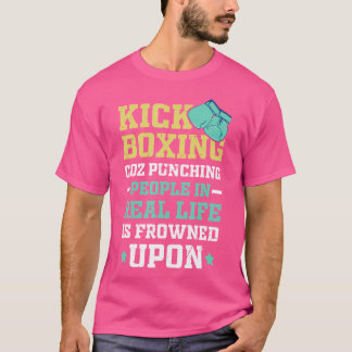 T-shirt Punch Les Gens Sont Congelés Sur Ki Sarcastique Dr