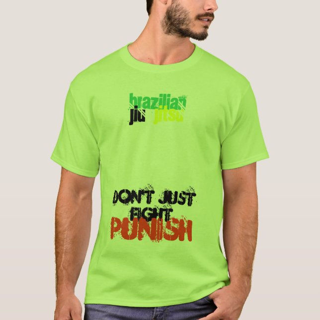 T-shirt Punissez la pièce en t (Devant)