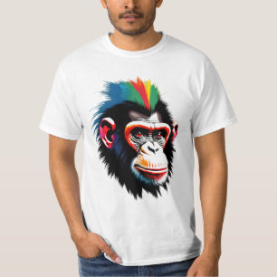 T-shirt Punk Chimp