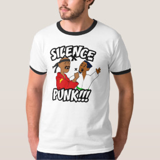 T-shirt Punk de silence de DFJ