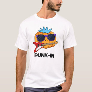 T-shirt Punk in Funny Punk Rock Citrouille Pun