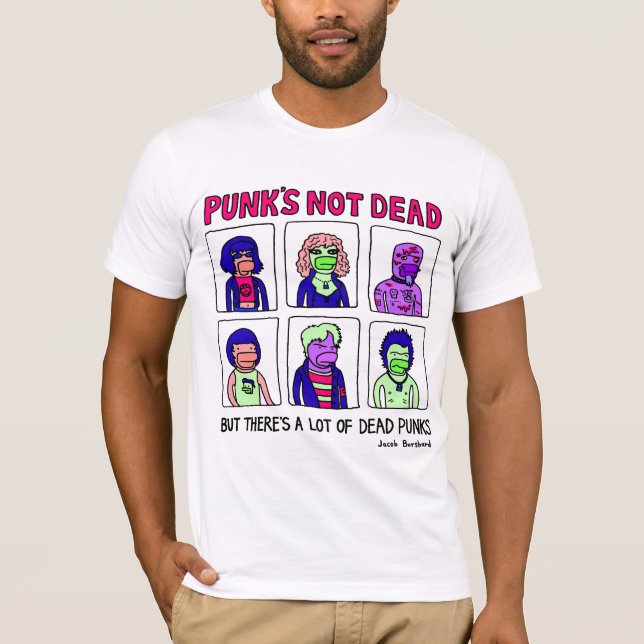 T-shirt Punk non mort (Devant)