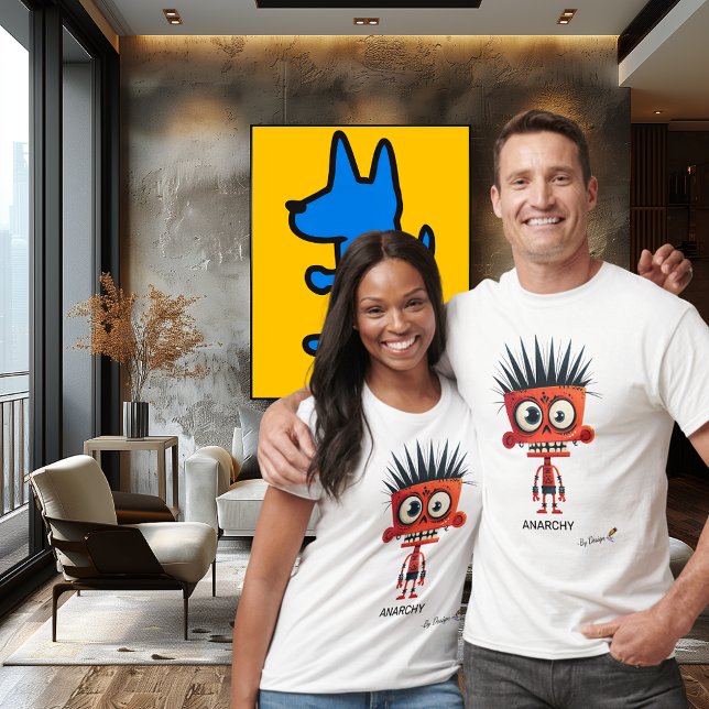 T-shirt Punk Rebel | ANARCHIE - Par conception | Unique (Créateur téléchargé)