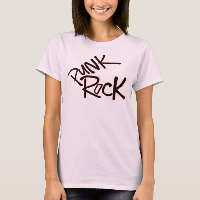 T-shirt Punk Rock (Devant)