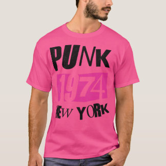 T-shirt Punk Rock 1974 Vintage