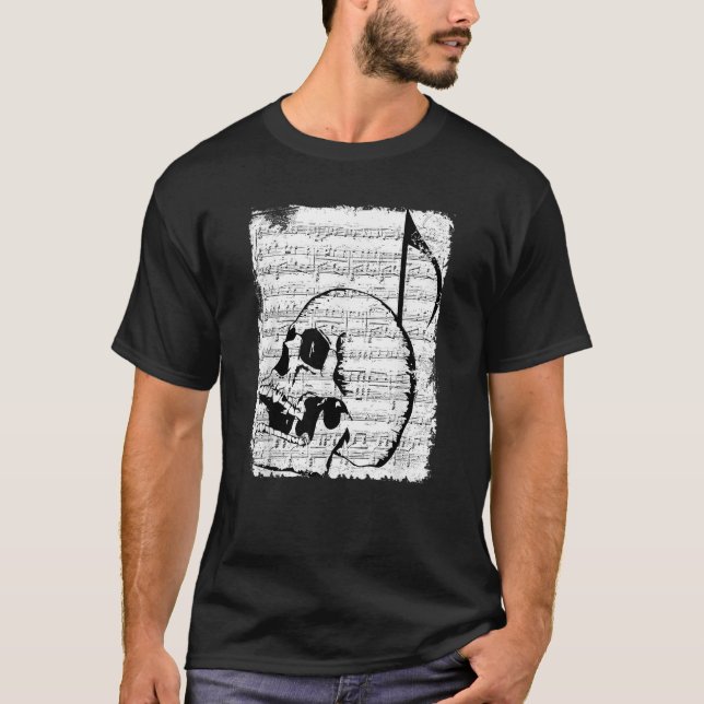 T-shirt Punk Rock et Roll Concert T Shirt Heavy Metal Sku (Devant)