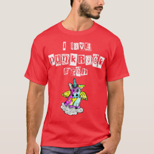 T-shirt Punk Rock Metal Concert Festival Unicorn 7