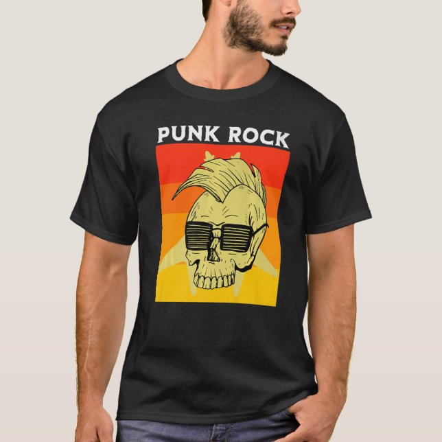 T-shirt Punk Rock Music Punks Punkrocker Punk 10 (Devant)