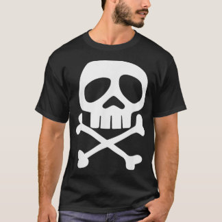 T-shirt Punk Rock Skull and Bones 1980 Punk Rock Misfit