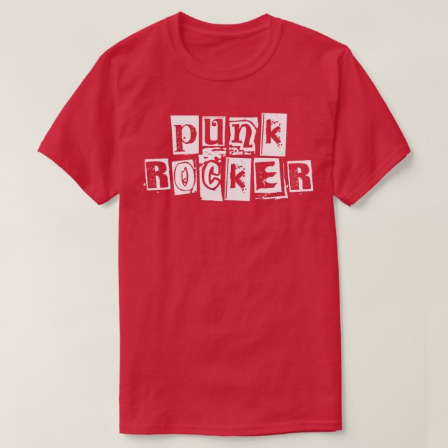 T-shirt Punk Rocker (Design devant)