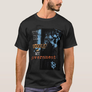 T-shirt Punk Streetwear Graphic Freedom