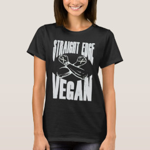 T-shirt Punk Végan Anti-Drogue Straight Edge