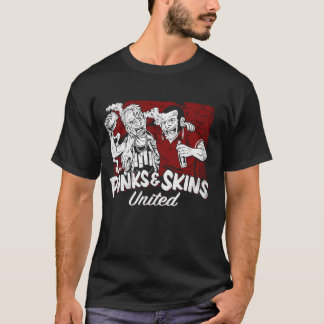 T-shirt Punks and Skins United Oi Oi Street Punks & Ski