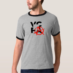 T-shirt Punks de VCFA ! Sonnerie (de logo noir)