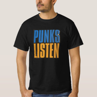 T-shirt PUNKS LISTEN