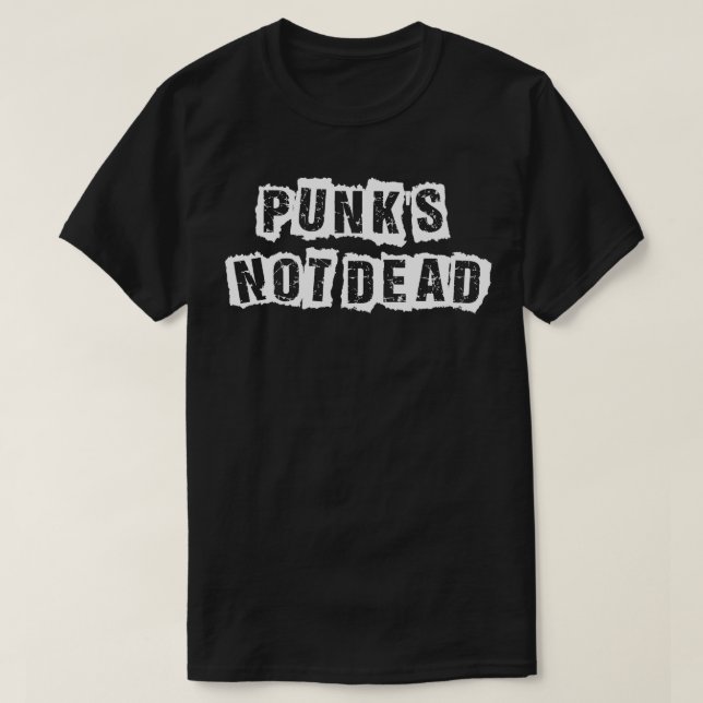 T-shirt Punks pas morts (Design devant)