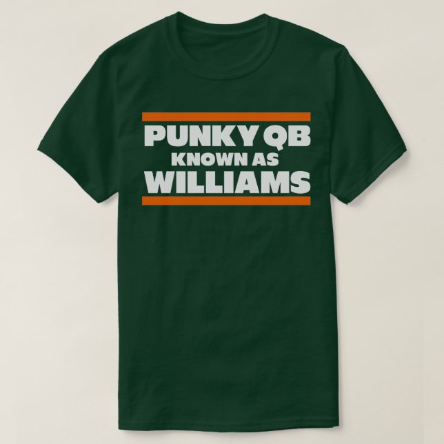 T-shirt Punky QB connu sous le nom de Williams (Design devant)
