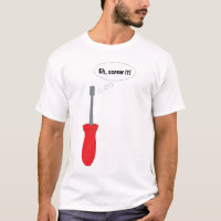 Punoir de tournevis drôle dessin animé humour