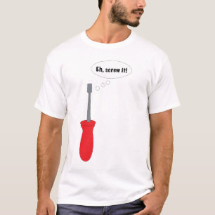 T-shirt Punoir de tournevis drôle dessin animé humour