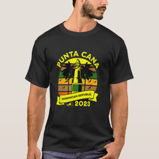 T-shirt Punta Cana République Dominicaine 2023 Voyage en f