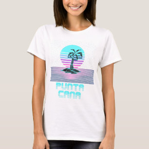 T-shirt Punta Cana République dominicaine années 80 Vint