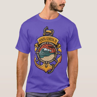 T-shirt Punta Gorda Floride Plages Côte Ouest Fis De Batea