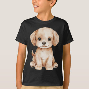 T-shirt Puppies Labrador mignonne Papa Maman Retriever Amo
