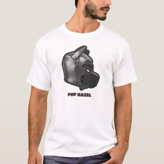 T-shirt Puppy hood black
