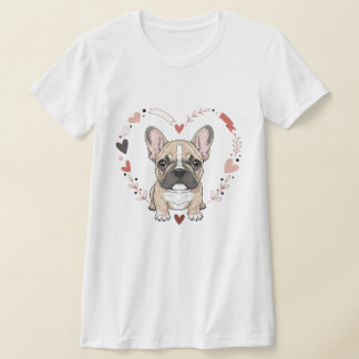 T-shirt Puppy Love Frenchie