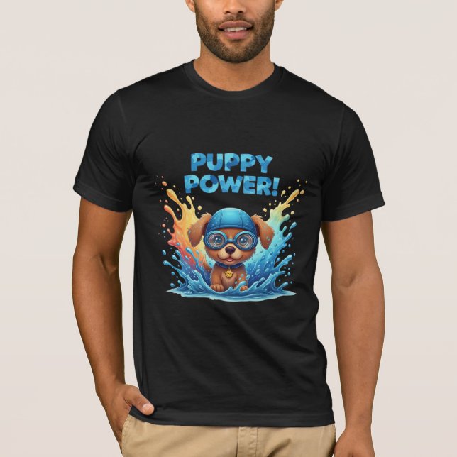 T-shirt Puppy Power Splash Adventure (Devant)