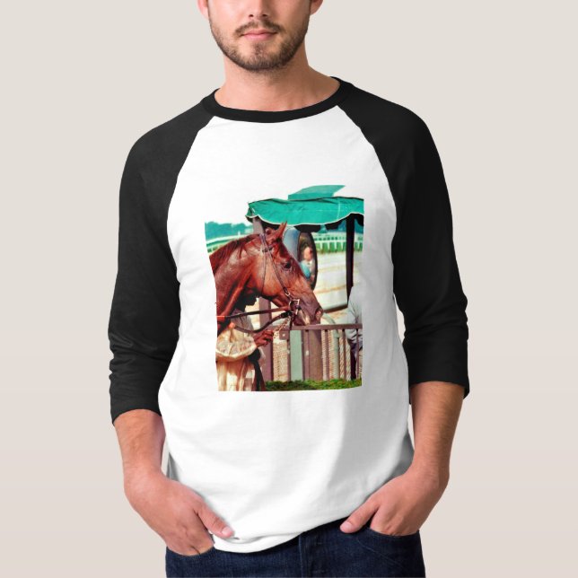 T-shirt Pur sang 1979 d'Alydar (Devant)