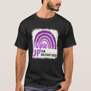 T-shirt Purge Pour Les Enfants Militaires Arc-En-Ciel Les