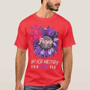 T-shirt Purge Pour Les Enfants Militaires Tournesol Chi Mi