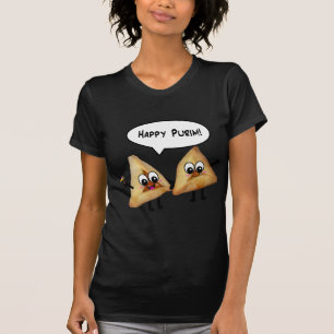 T-shirt Purim heureux hamantaschen