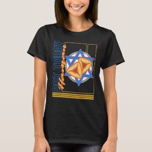 T-shirt Purim No Today Haman Hamantash Costume juif Puri